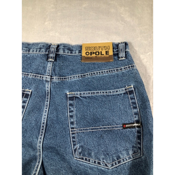 Southpole Blue Jeans Tag Size 36 Loose/Wide Leg EUC 2000's Vintage - Picture 5 of 5